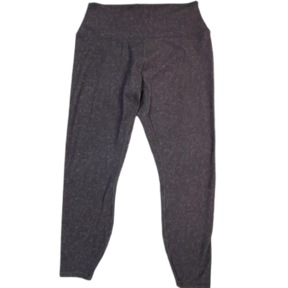 GAIAM High Rise Gray White Marbled Leggings Buttery Soft, Size Small - Picture 1 of 13